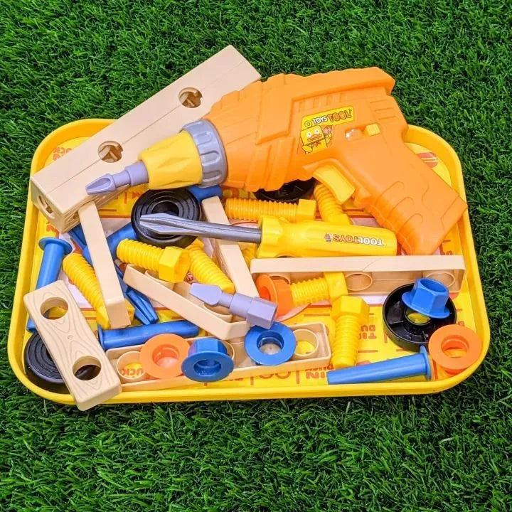 Electric Drill & Build Toy Set Cosmia.pk