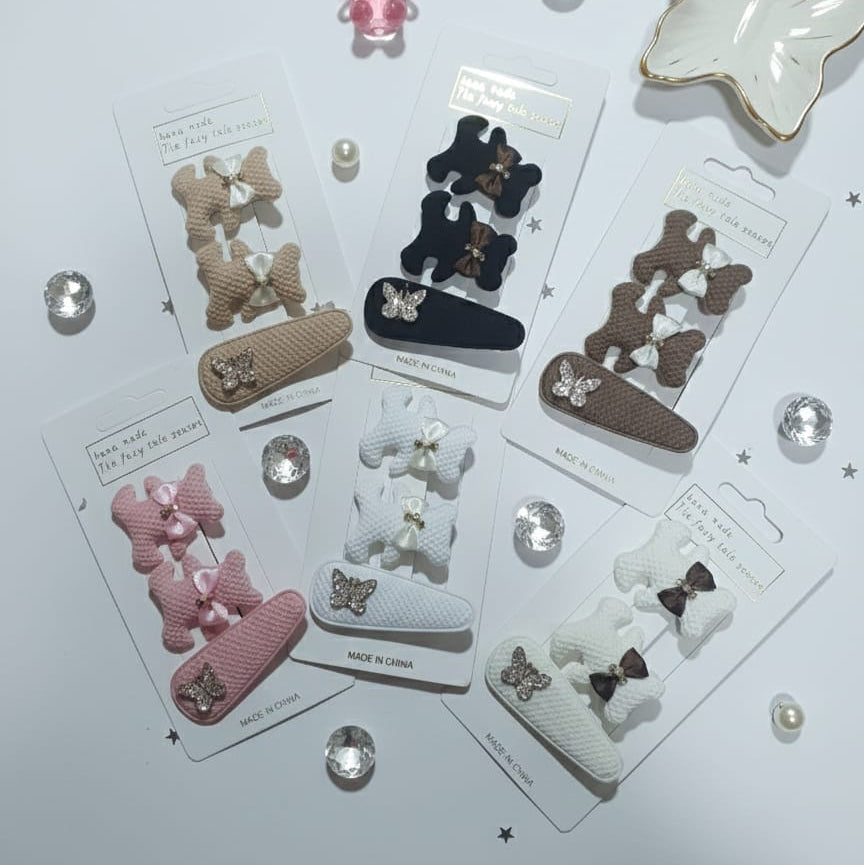 Baby Hair Pins - 3Pcs Cosmia.pk
