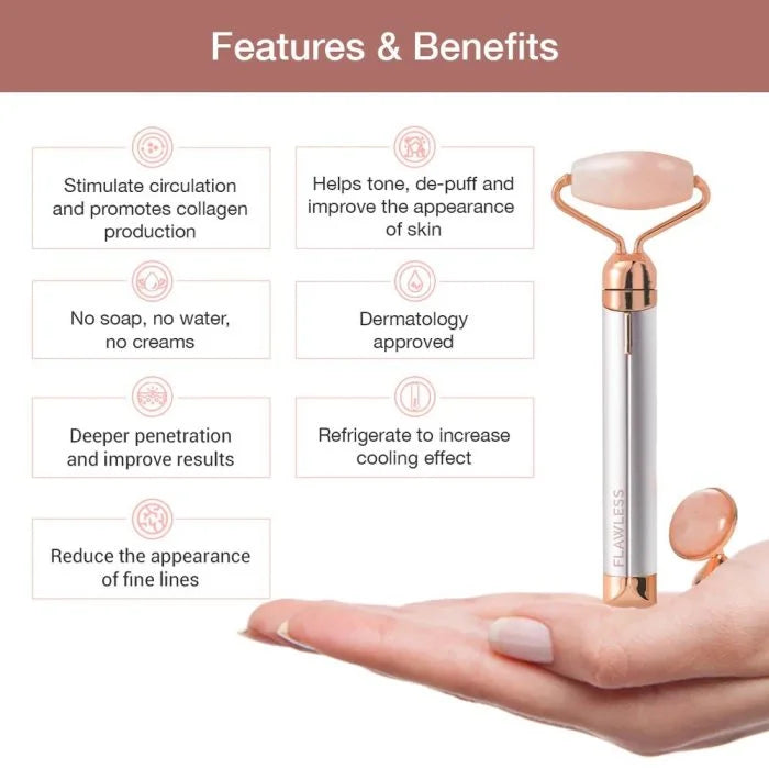 Finishing Touch Flawless Contour Facial Roller & Massager Flawless