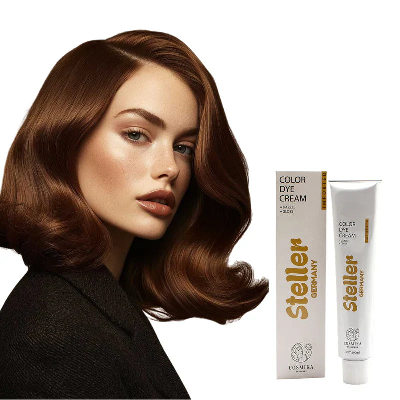 Steller Germany Color Dye Cream - 7/3 Medium Naturals - 100ml Steller