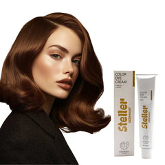 Steller Germany Color Dye Cream - 7/3 Medium Naturals - 100ml Steller