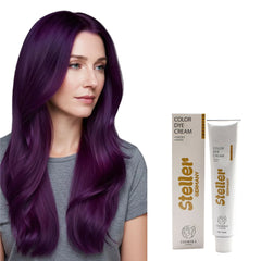 Steller Germany Color Dye Cream - 7/6 Violet Morado - 100ml Steller