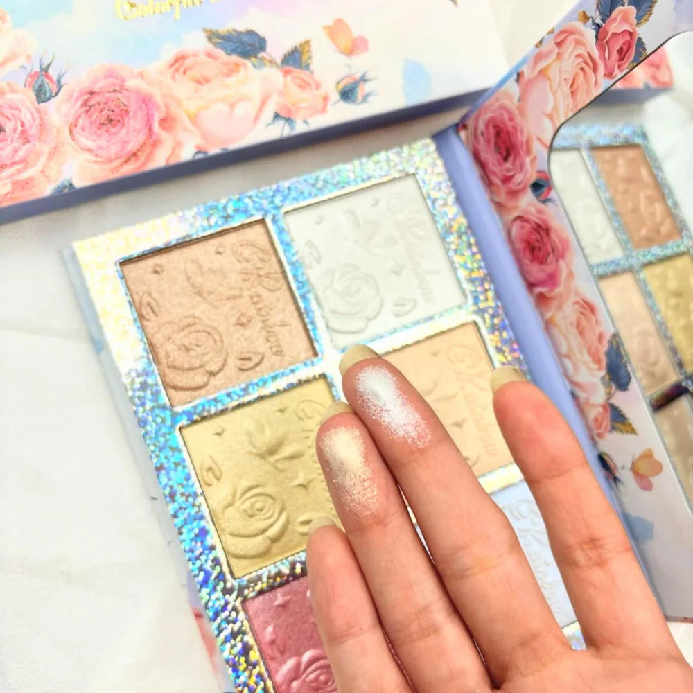 Coco Urban Highlighter Palette (6 Colors) Coco Urban