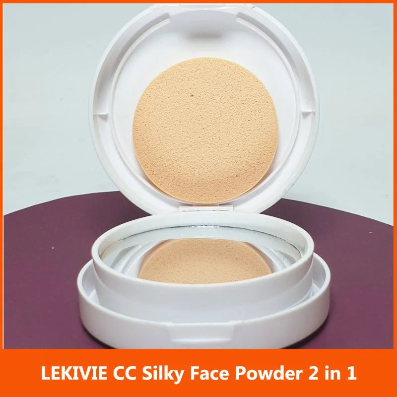 Lekivie CC Silky White Face Powder 2 in 1 Lekivie