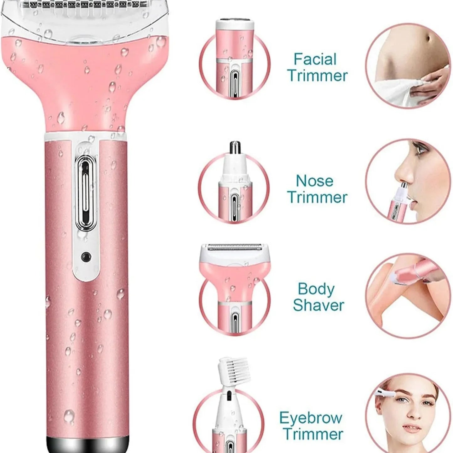 4 In 1 Rechargeable Groomer Kit Cosmia.pk