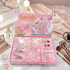 Lavish Color Trendy Shape Press-On Nails Lavish
