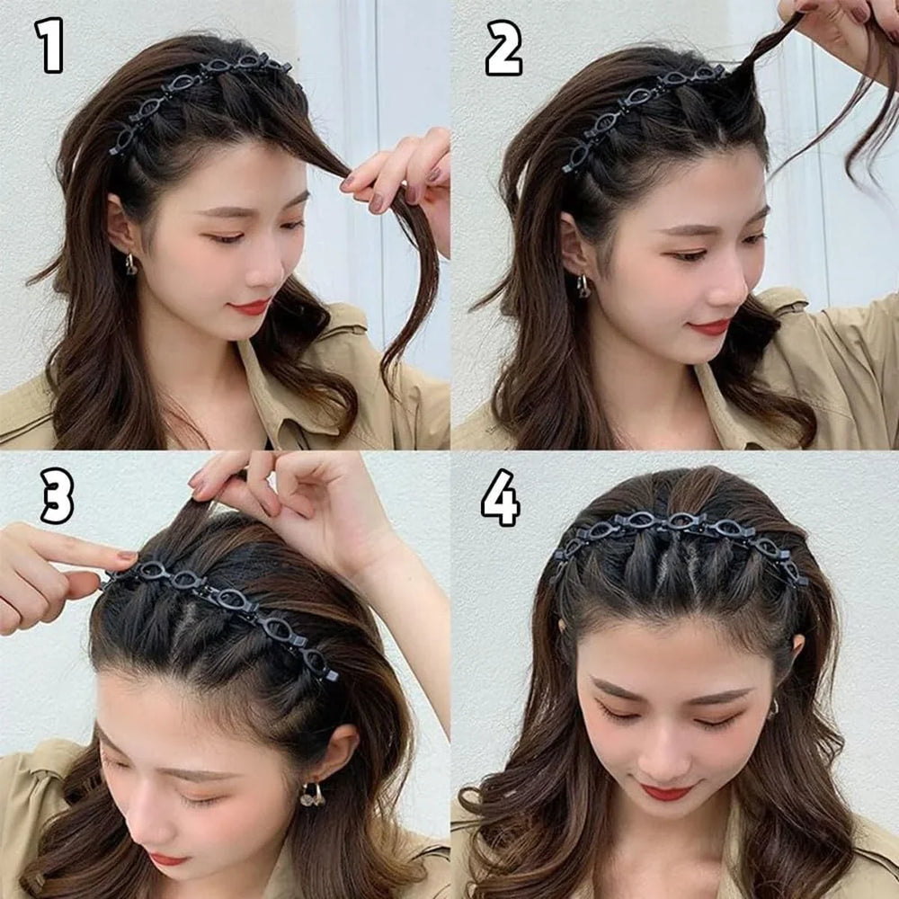 Bangs Hairstyle Hairpin Headband - Each Cosmia.pk