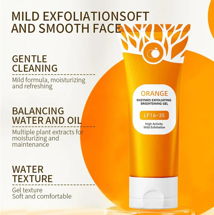 Orange Enzymes Exfoliating Brightening Gel Orange