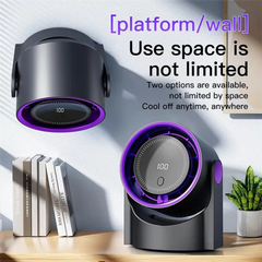 Desktop Circulating USB Rechargeable Cooling Fan Each Cosmia.pk