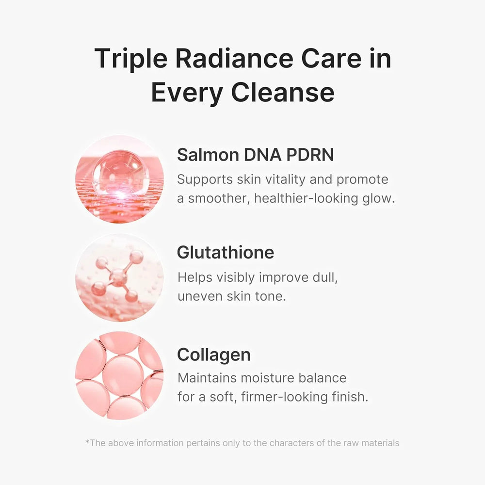 Medicube PDRN Pink Glutathione Capsule Foam Cleanser - 120g Medicube