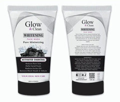 Glow & Clean Whitening Activated Charcoal Face Wash -120ml Glow & Clean