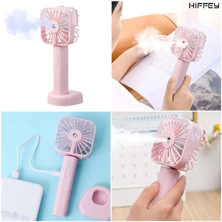 USB Rechargeable Portable Mist Fan Cosmia.pk