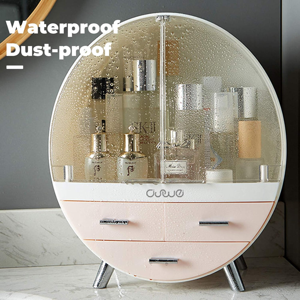 Oval Shaped Cosmetic Organizer Cosmia.pk