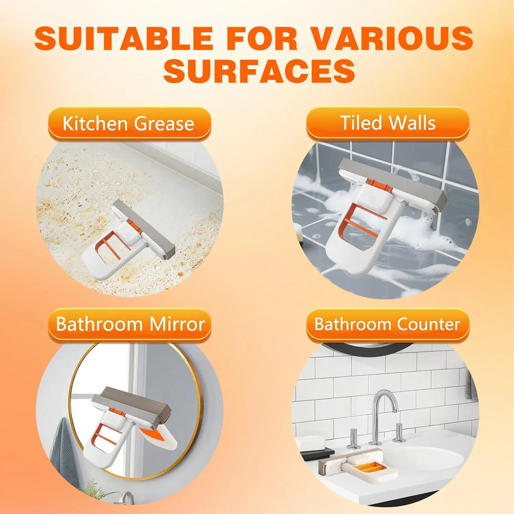 Self Squeezing Mini Mop, Wet and Dry Use Cleaning System Cosmia.pk