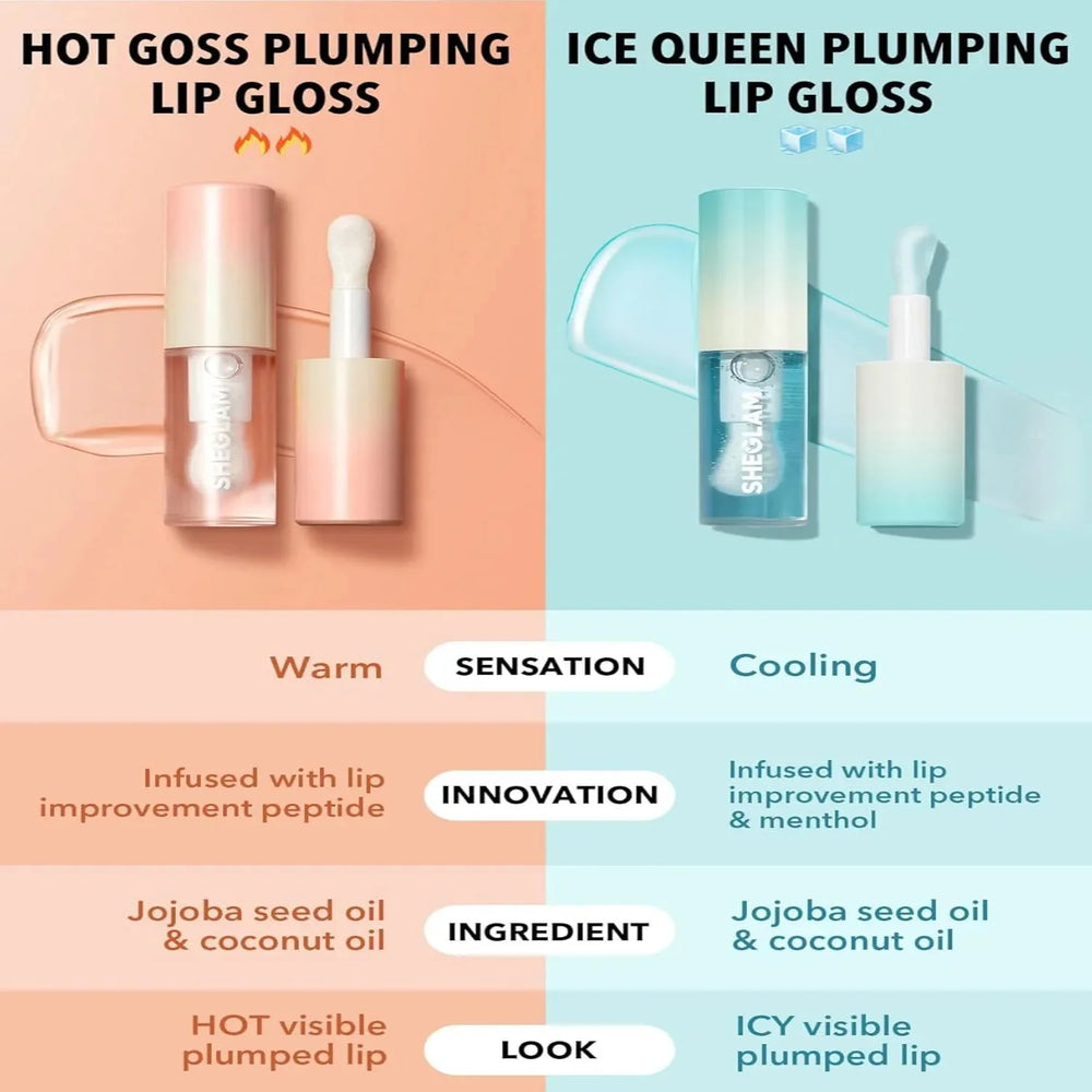 SHEGLAM Plump Addict Hot & Cold Gloss Duo 2 Pcs Sheglam
