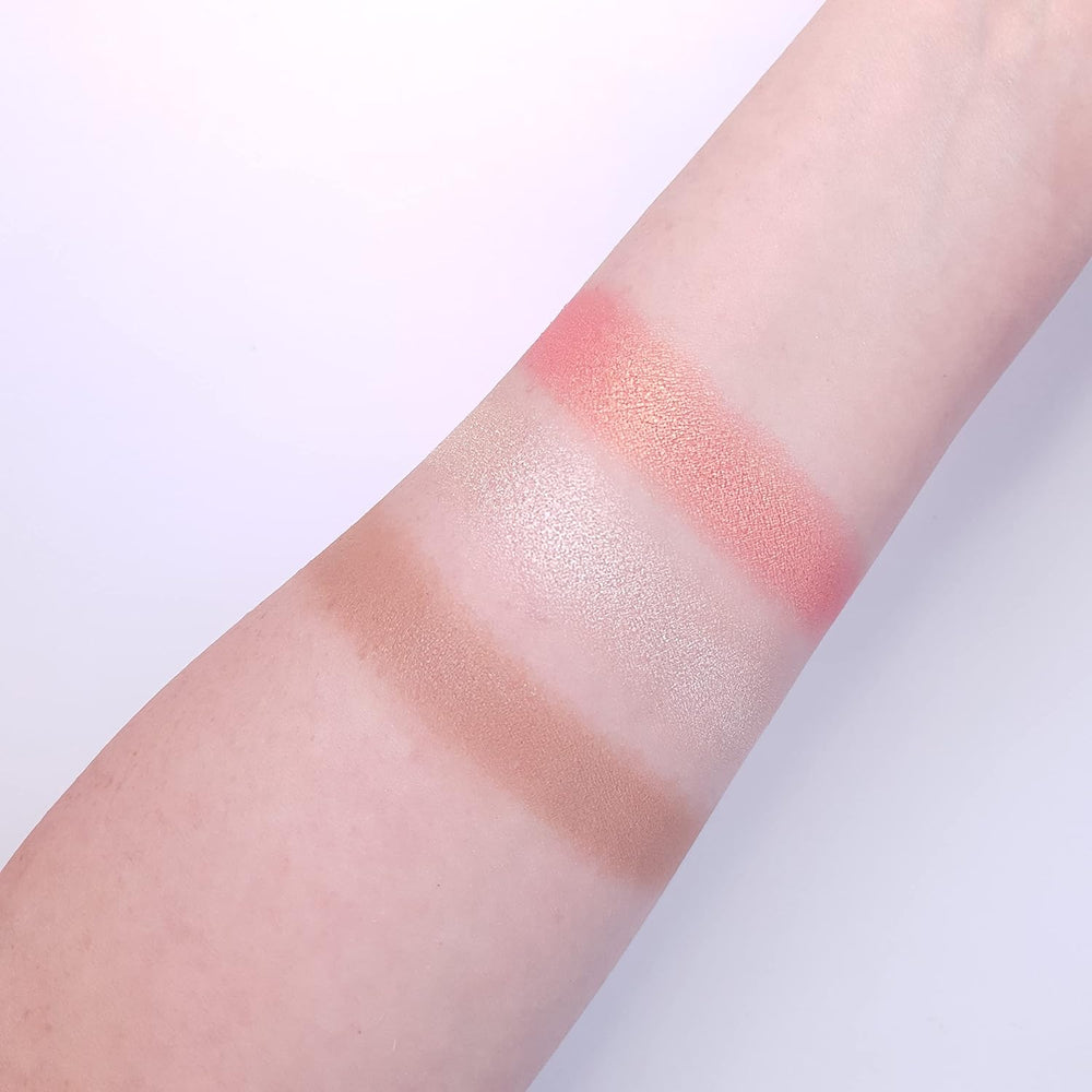 Revolution 3 in 1 Kit Bronzer + Highlighter + Blusher Revolution