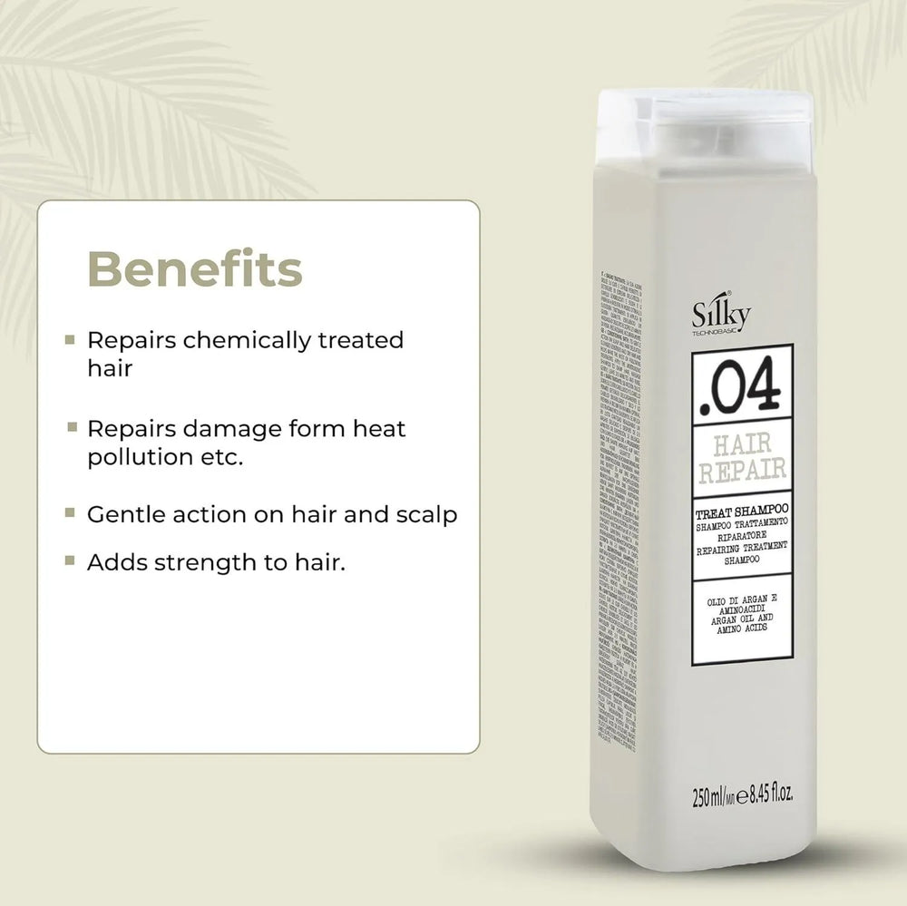 Silky Techno Basic .04 Hair Repair Treat Shampoo - 250ml Silky Techno Basic