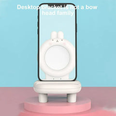 Cute Mobile Phone Chair Table Stand with Mirror Cosmia.pk