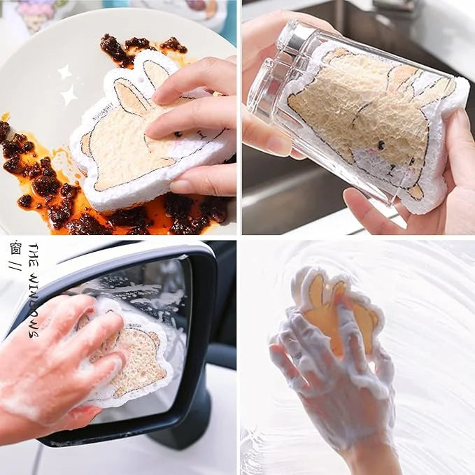 Pop-Up' Cartoon Natural Sponges Cosmia.pk