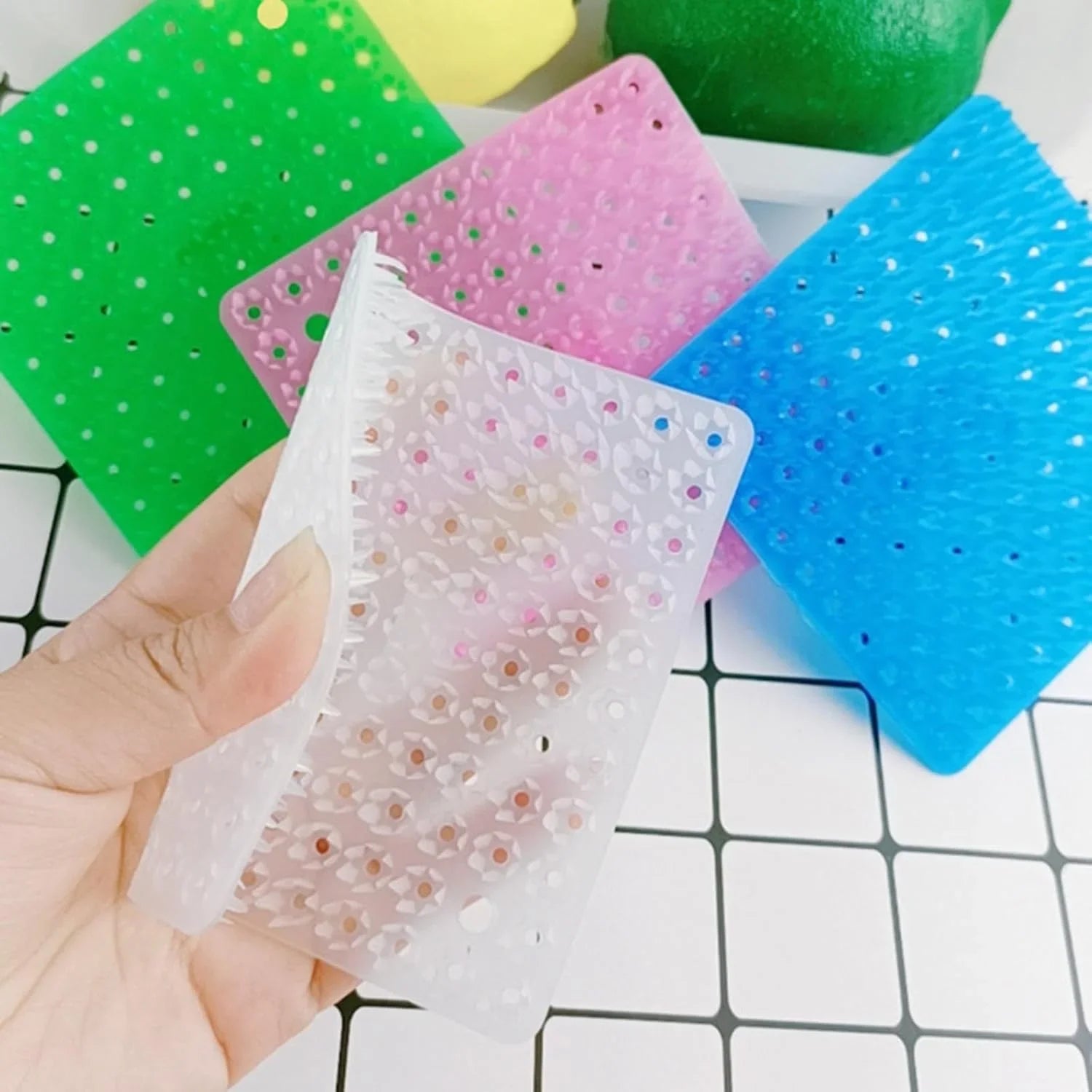 Multifunctional Flexible Scrubber Brush - Vegetable Cleaning Brushes Cosmia.pk