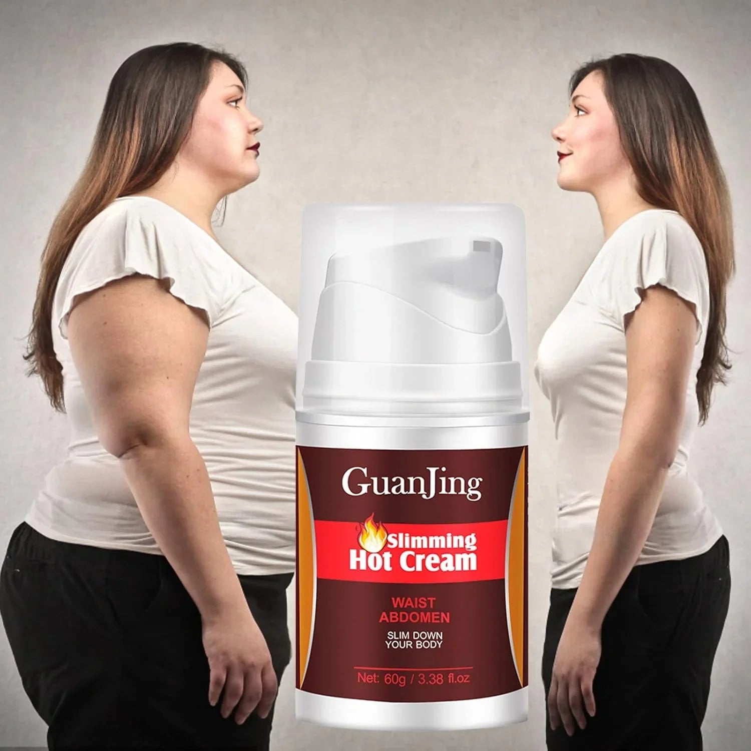 Guanjing Belly Fat Burner Cream for Women - 60g Guanjing