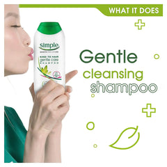Simple Kind to Hair Gentle Care Shampoo - 200ml Simple