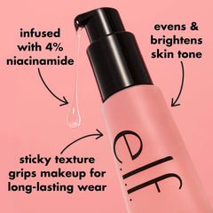 ELF Power Grip Primer + 4% Niacinamide, Gel-Based & Hydrating Face Primer - 24ml e.l.f.
