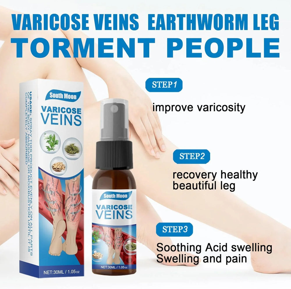 South Moon Vein Healing Varicose Veins Treatment Spray - 30ml South Moon