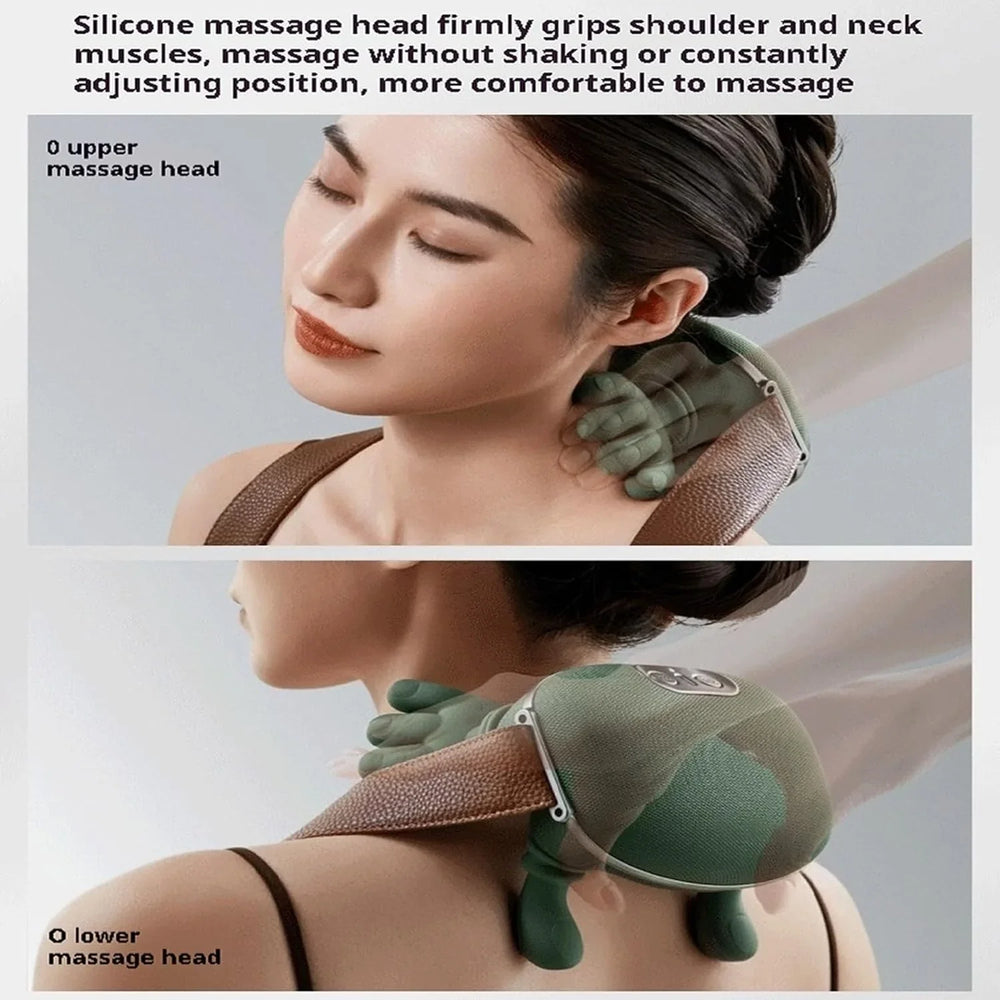 Shoulder and Neck Bionic Heated Massager with Fingers Cosmia.pk