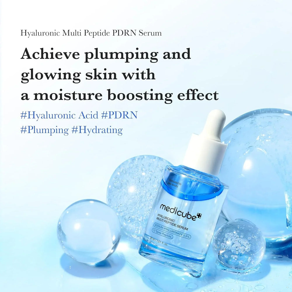 Medicube Hyaluronic Multi Peptide PDRN Serum for Glowing and Soothing Medicube