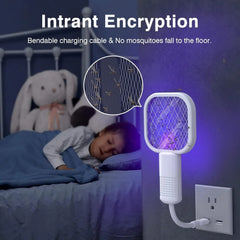Electric Fly Swatter USB Mini Mosquito Swatter Cosmia.pk