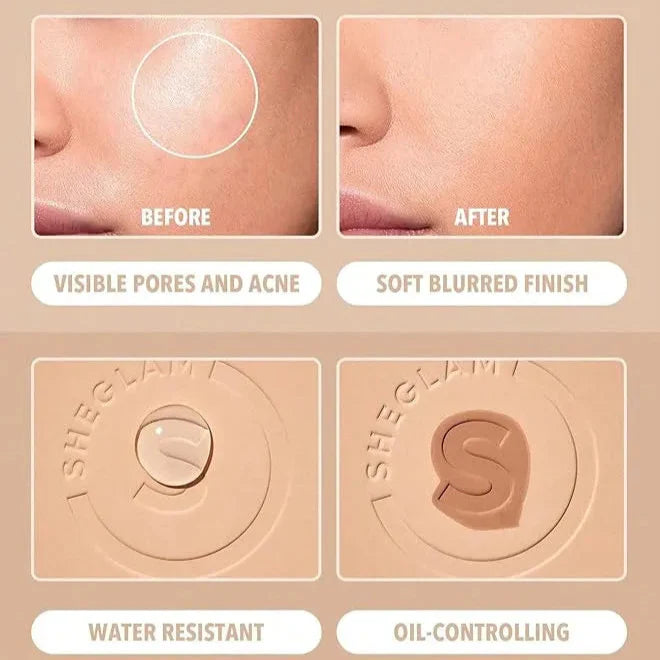 Sheglam Skin Focus Full Coverage Powder Foundation Sheglam