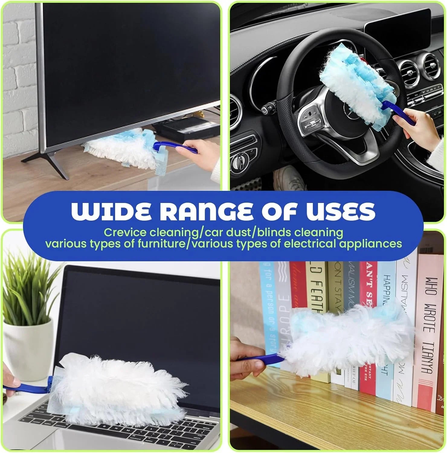 Static Dusting Brush Handheld Suitable for Living Room, Bedroom Cosmia.pk