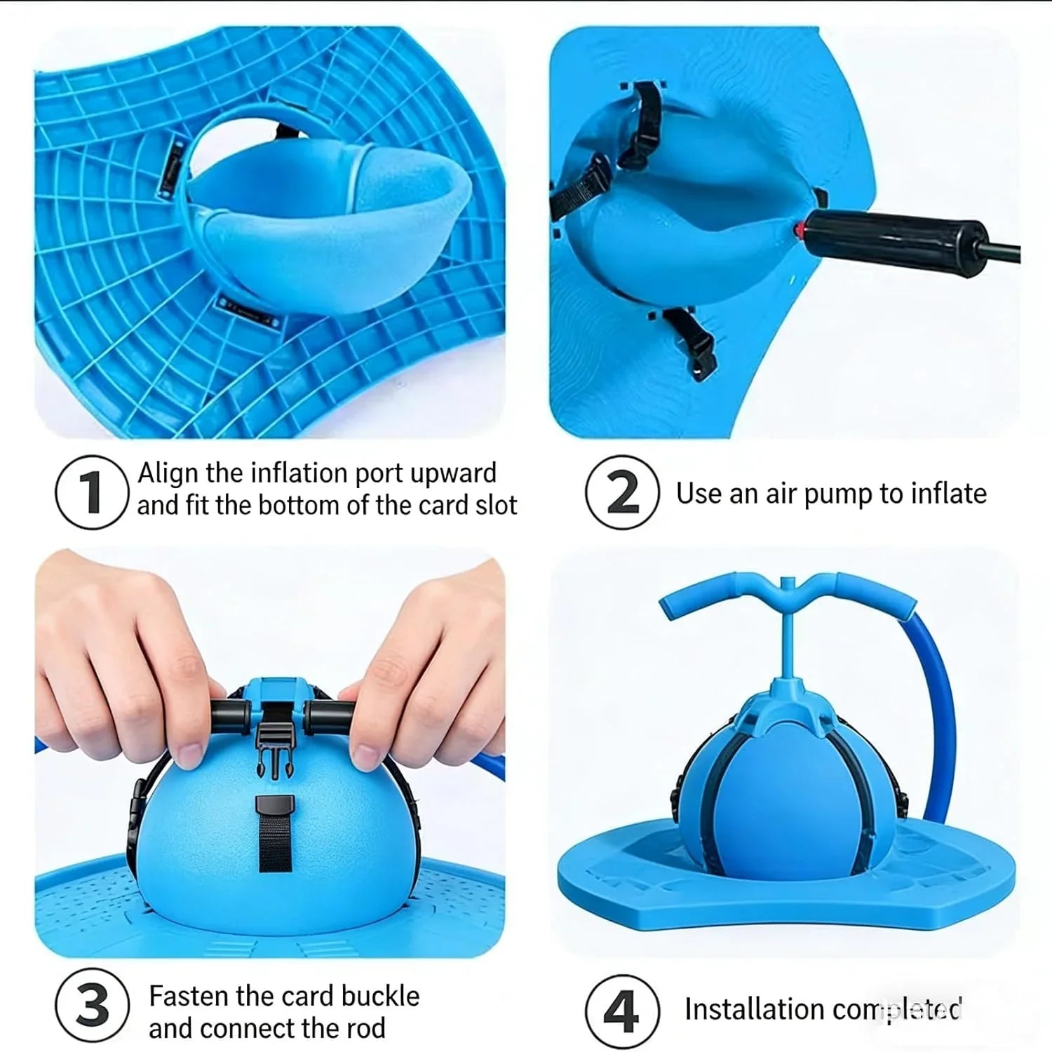 Balance Jumping Ball with Handle and Ball Pump Cosmia.pk