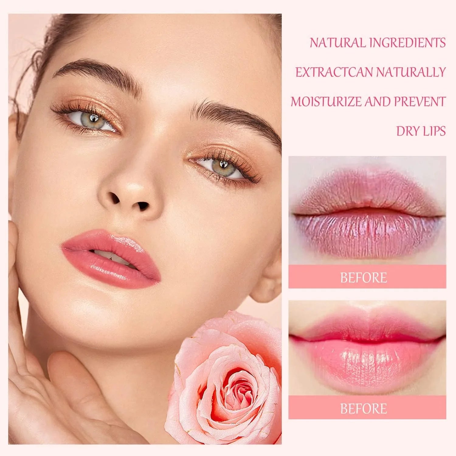 Crystal Flower Jelly Lipstick - Each Cosmia.pk