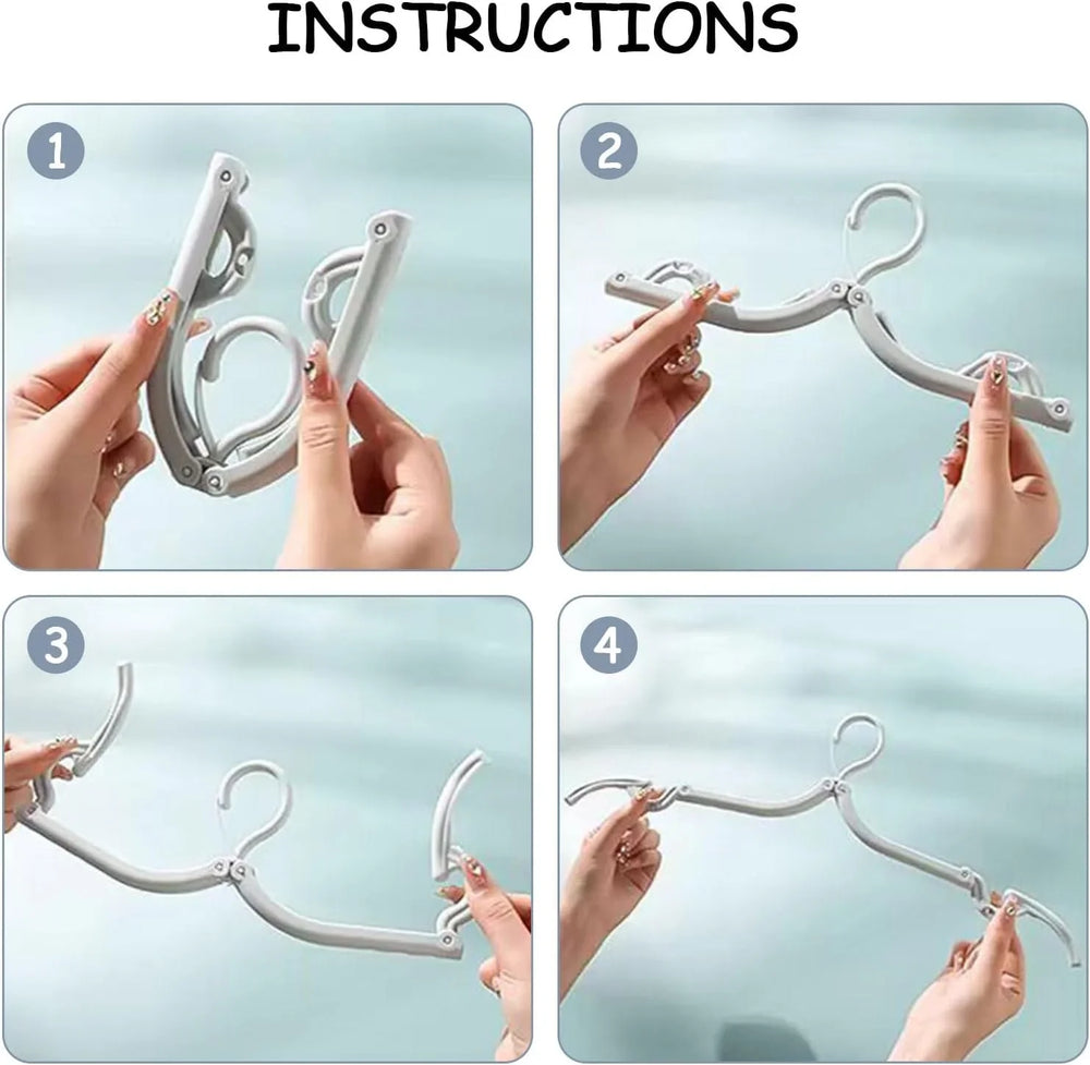 Travel Hangers - Cruise Ship Essentials Portable Folding Clothes Cosmia.pk