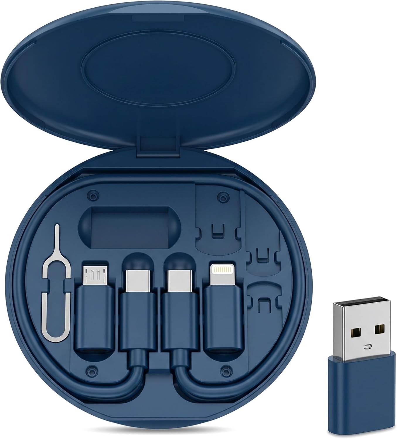 USB C Adapter Kit, Multi Charging Cable Storage Box Cosmia.pk