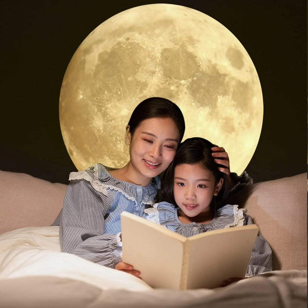 3D Moon Earth Projection LED Lamp Cosmia.pk
