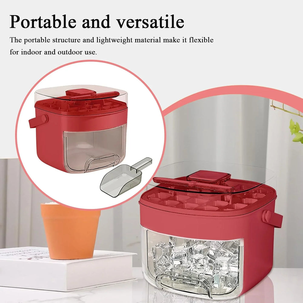 Ice Tray, Chilling Cube Maker Bin Cosmia.pk