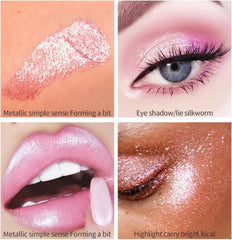 Flare Glitter Eye Shadow - 6Pcs Flare