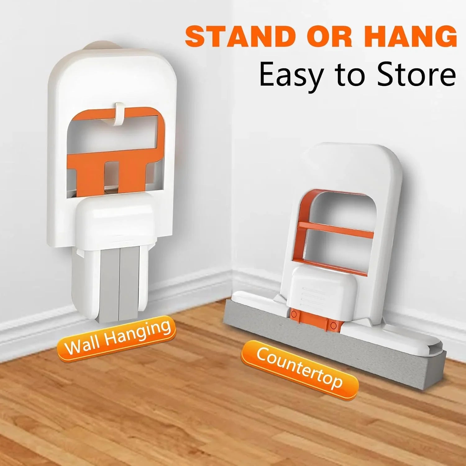 Self Squeezing Mini Mop, Wet and Dry Use Cleaning System Cosmia.pk