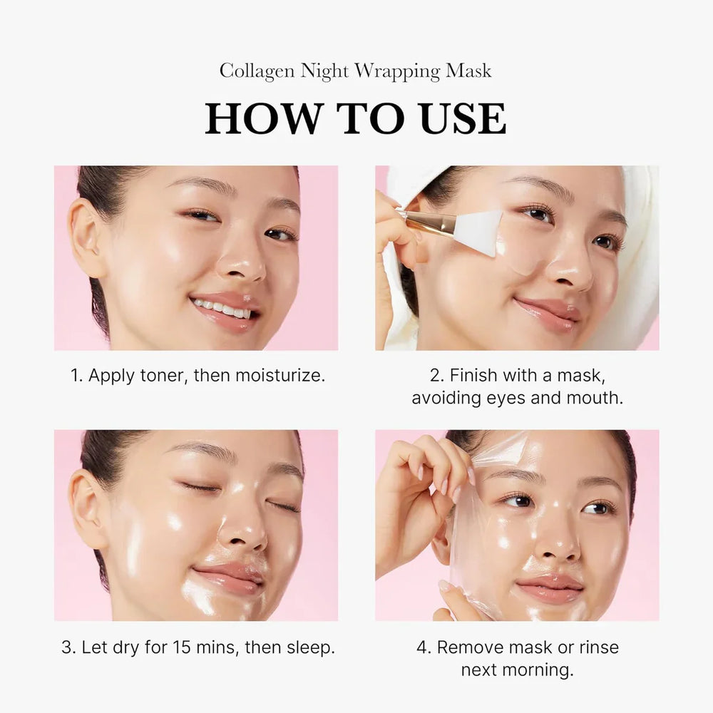 Medicube Collagen Night Wrapping Mask - 75ml - Made in Korea Medicube