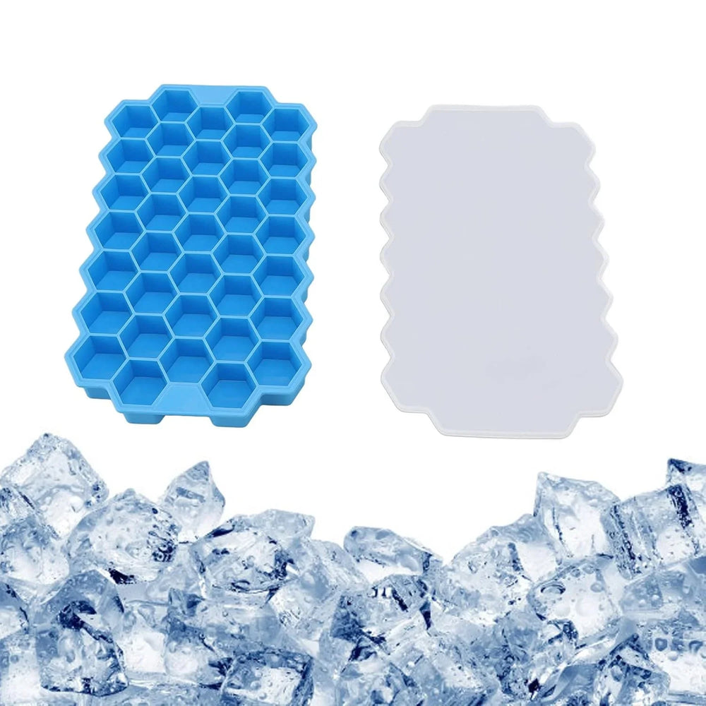 Silicone Ice Cube Mold, 37 Grids Reusable Ice Mold for Freezer Cosmia.pk