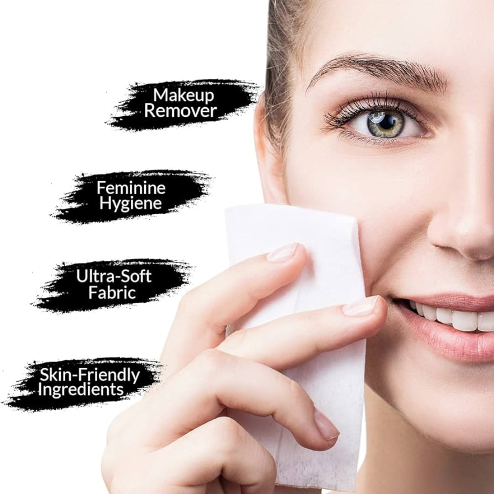 WBM Beauty Makeup Remover Wipes (25 Pieces) WBM
