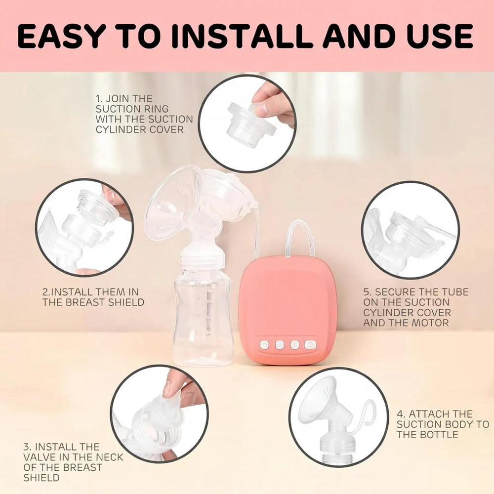 Electric Breast Pump for Soft, Comfortable and Fast Extraction Cosmia.pk