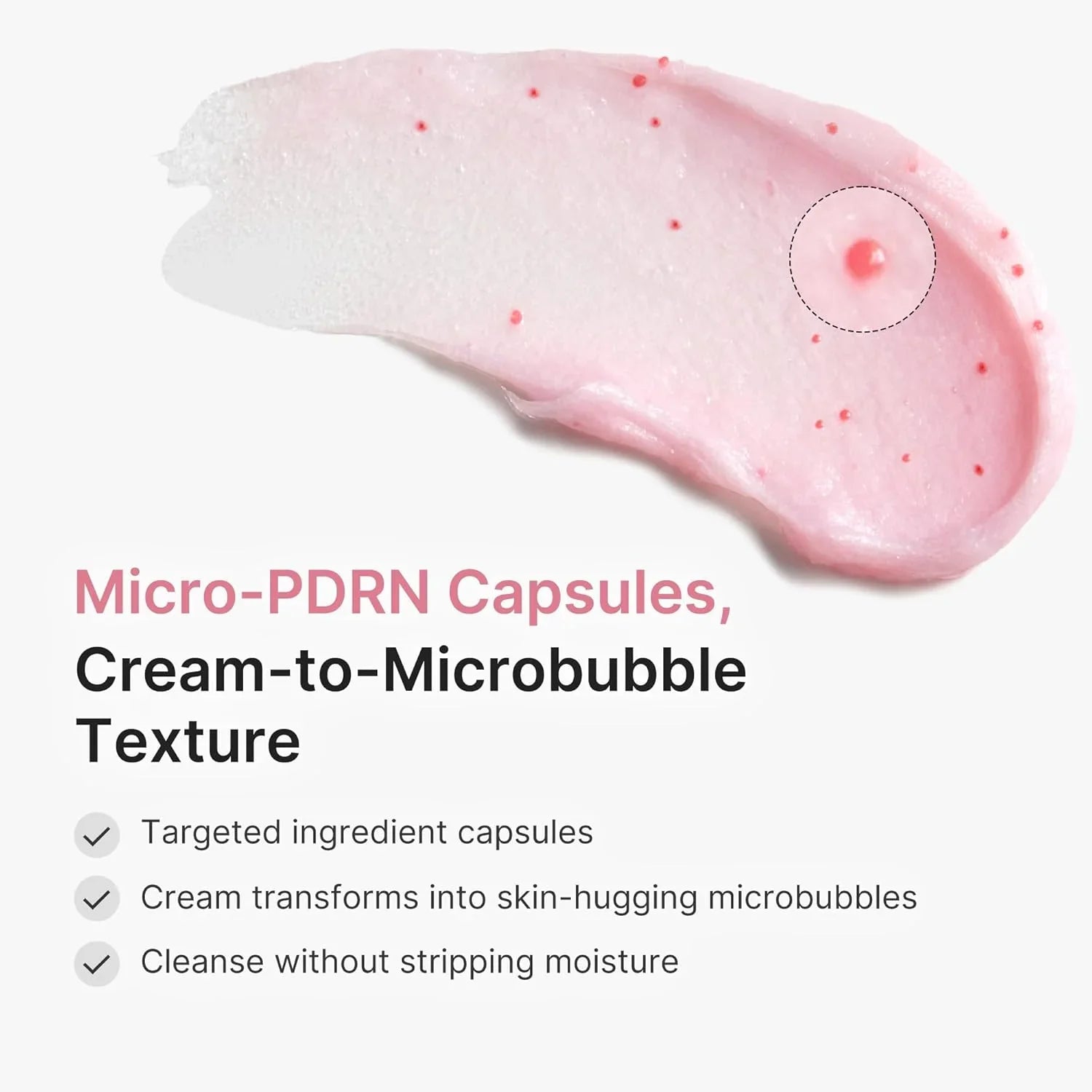 Medicube PDRN Pink Glutathione Capsule Foam Cleanser - 120g Medicube
