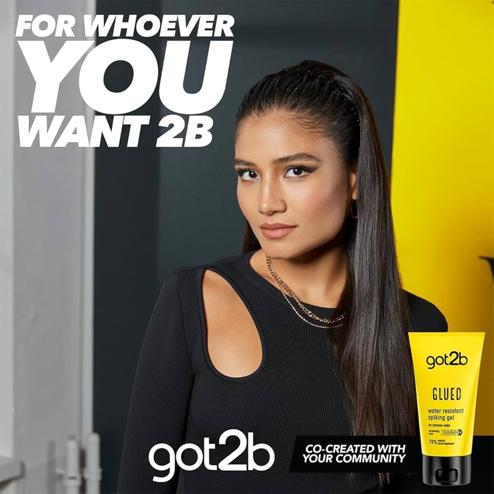 Got2b Hair Gel Glued Water Resistant Spiking Glue for Screaming Hold Cosmia.pk