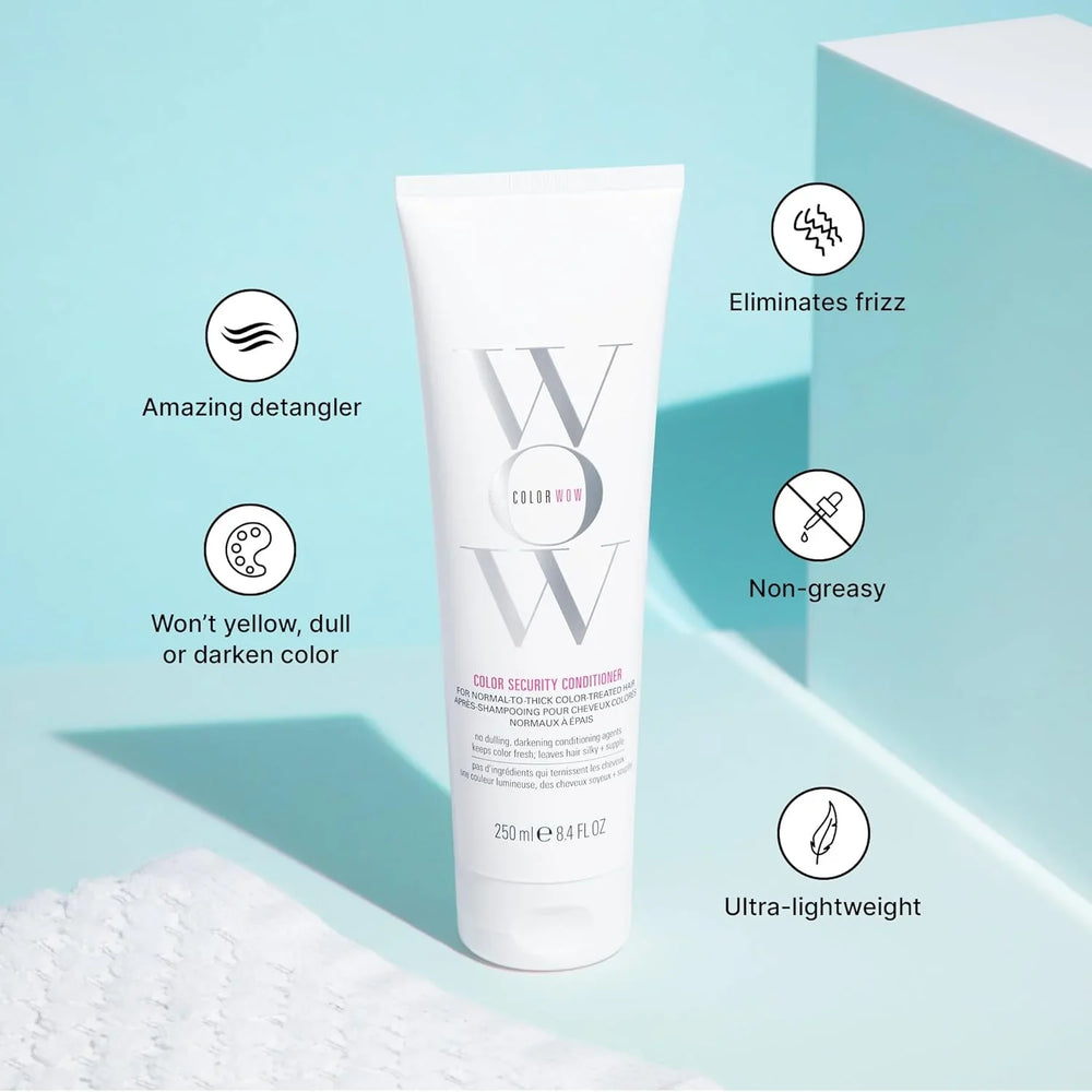 Color Wow Color Security Shampoo & Conditioner Duo (Fine to Normal) 250ml Each Color Wow