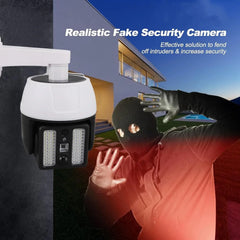 Dummy Simulated Surveillance Camera with Flashing Red LED Cosmia.pk