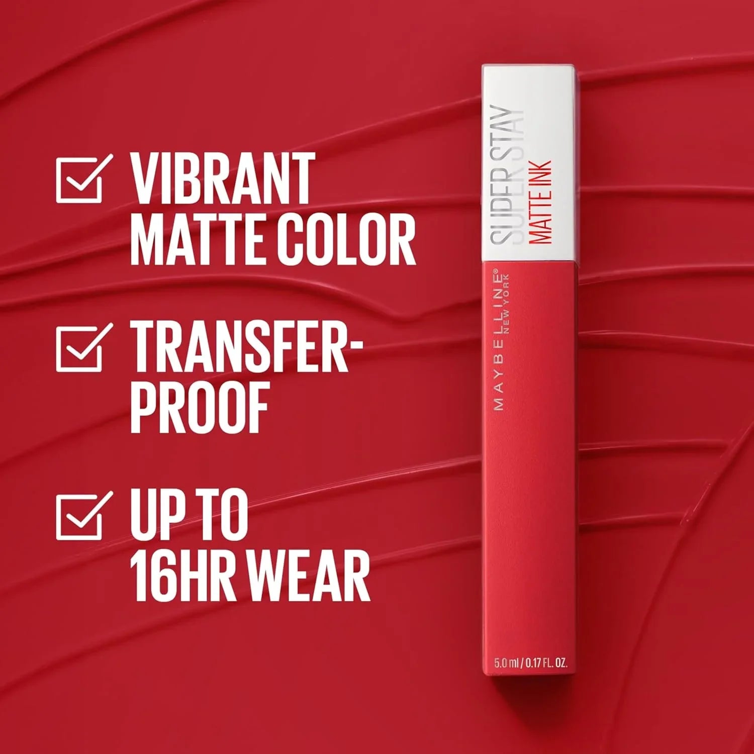 Maybelline - Superstay Matte Ink Lipstick - Pinks Edition - 180 Revolutionary Maybelline